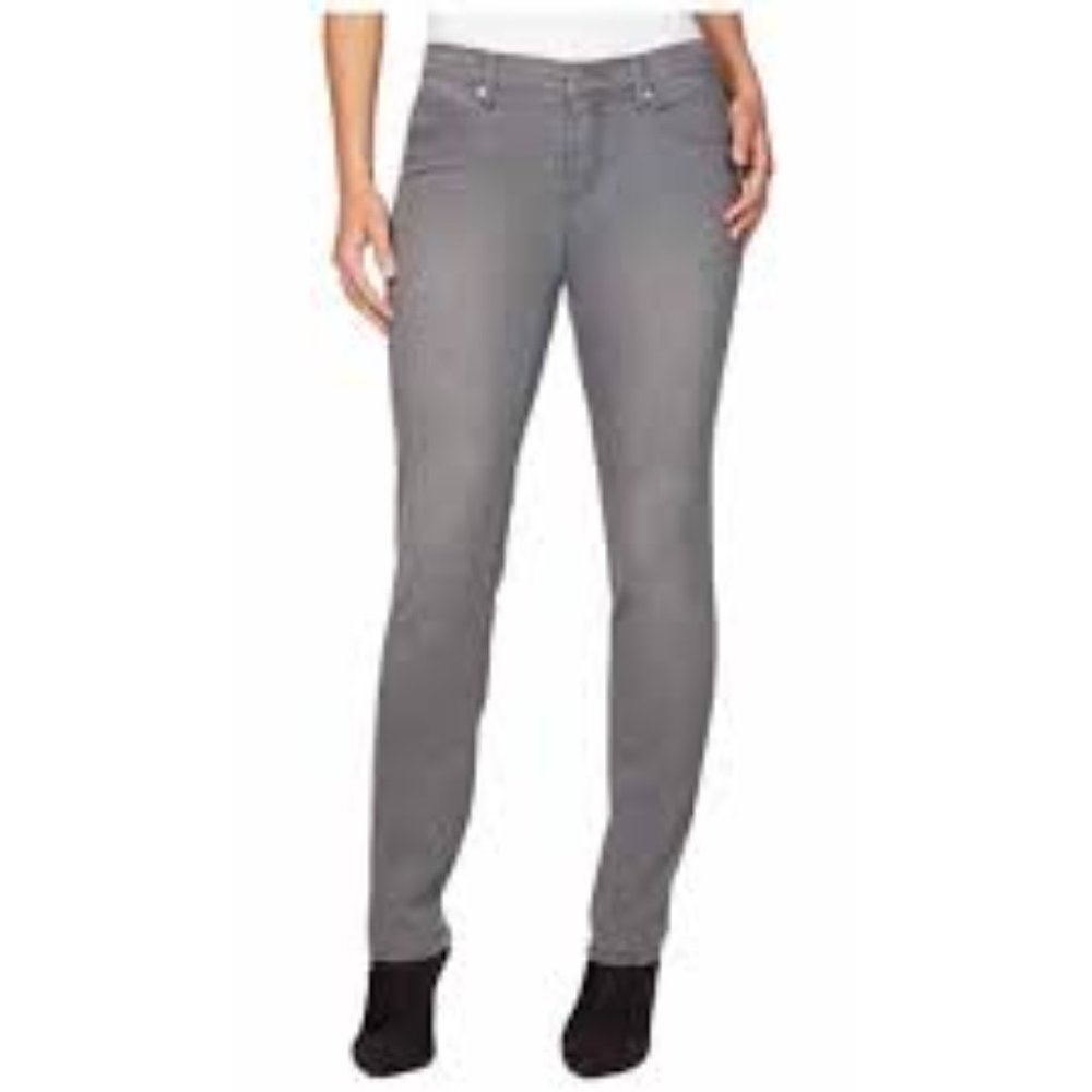 Gloria Vanderbilt Womens "Bridget" Mid Rise Jeans